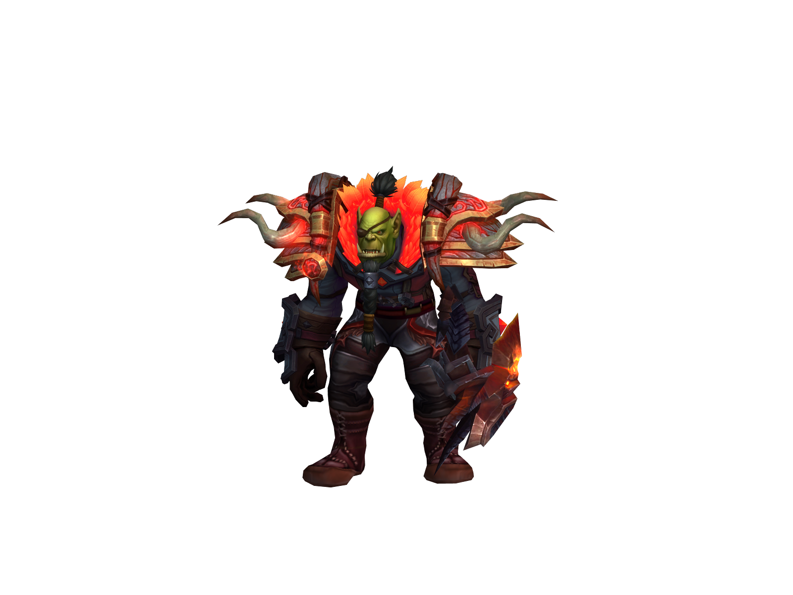 Hurtpiece 3D character render
