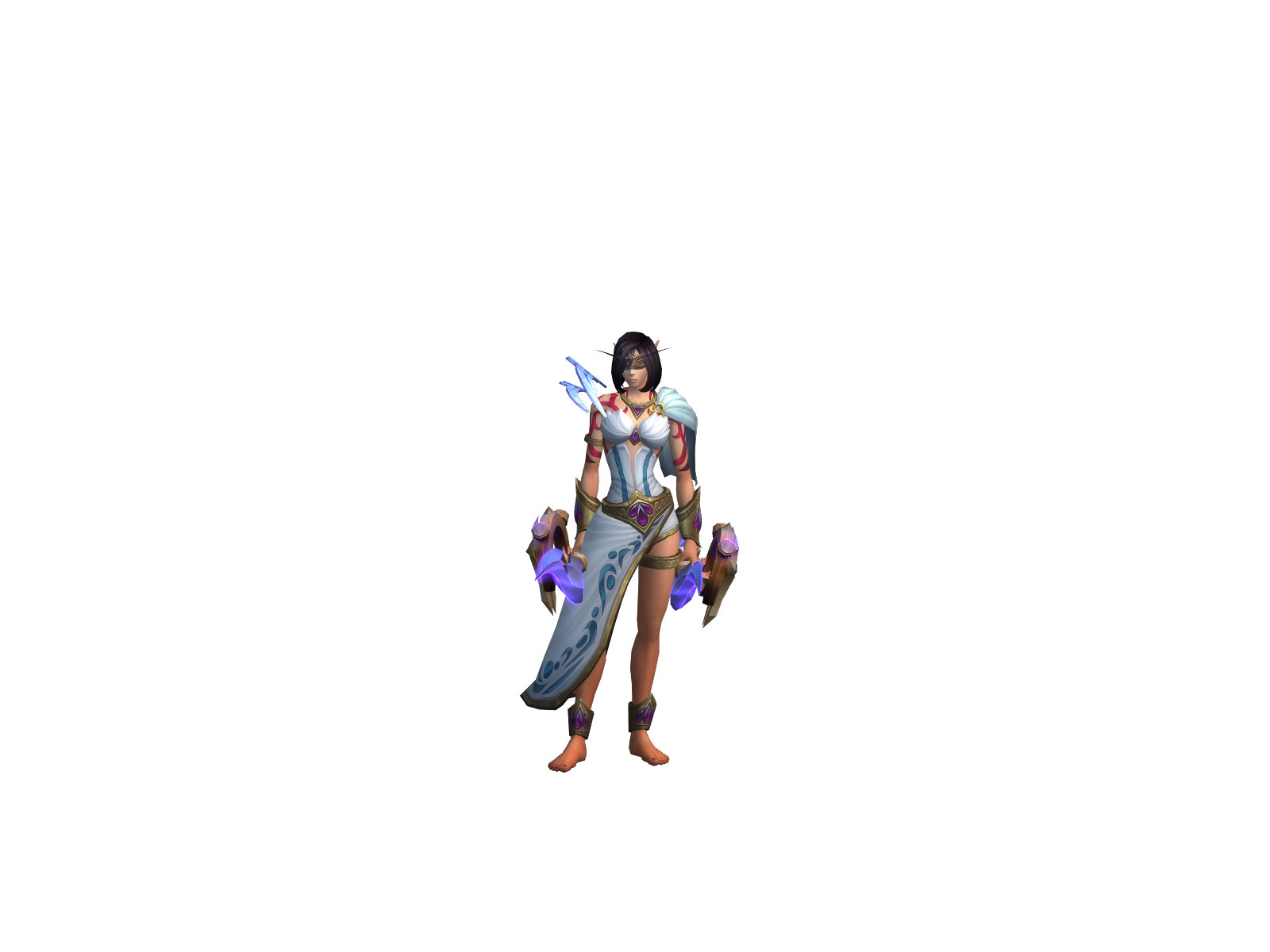 Slyloren 3D character render