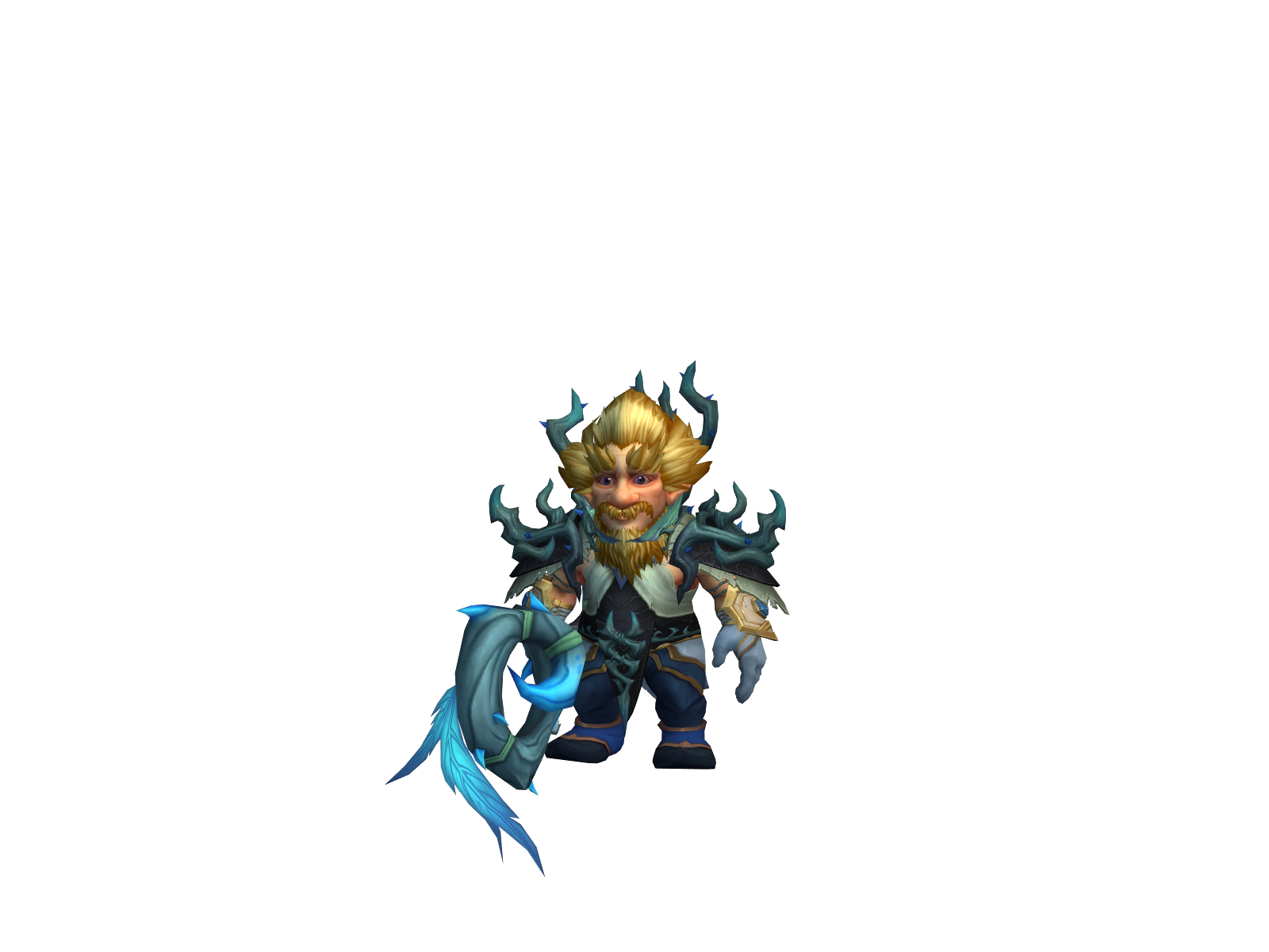 Yqfanout 3D character render