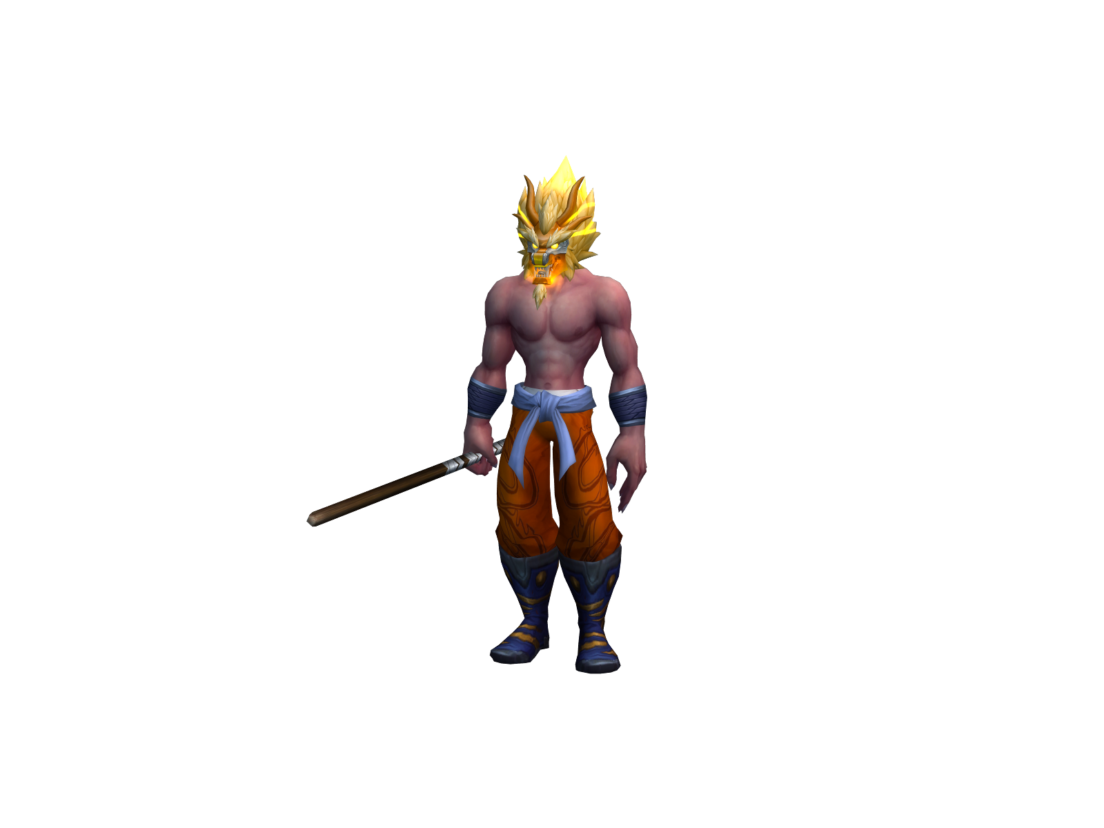 Gokuzen 3D character render