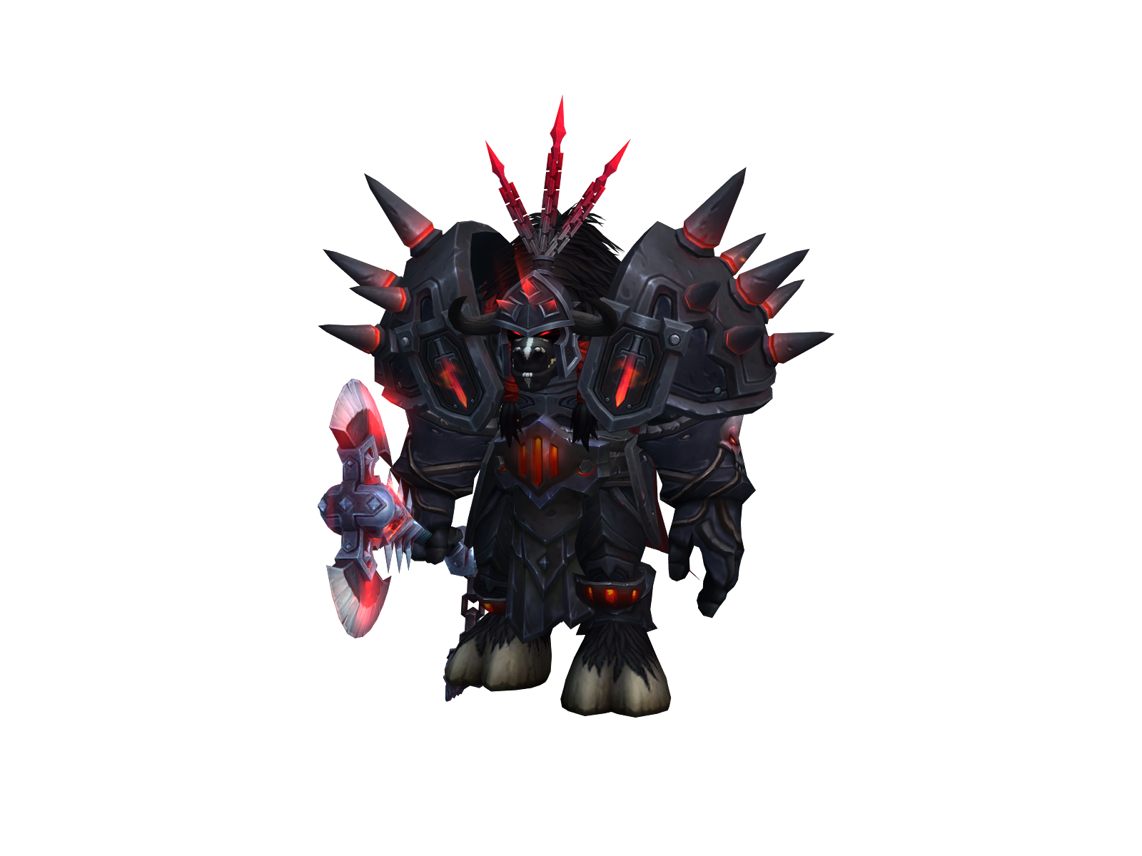 Ragehorn 3D character render