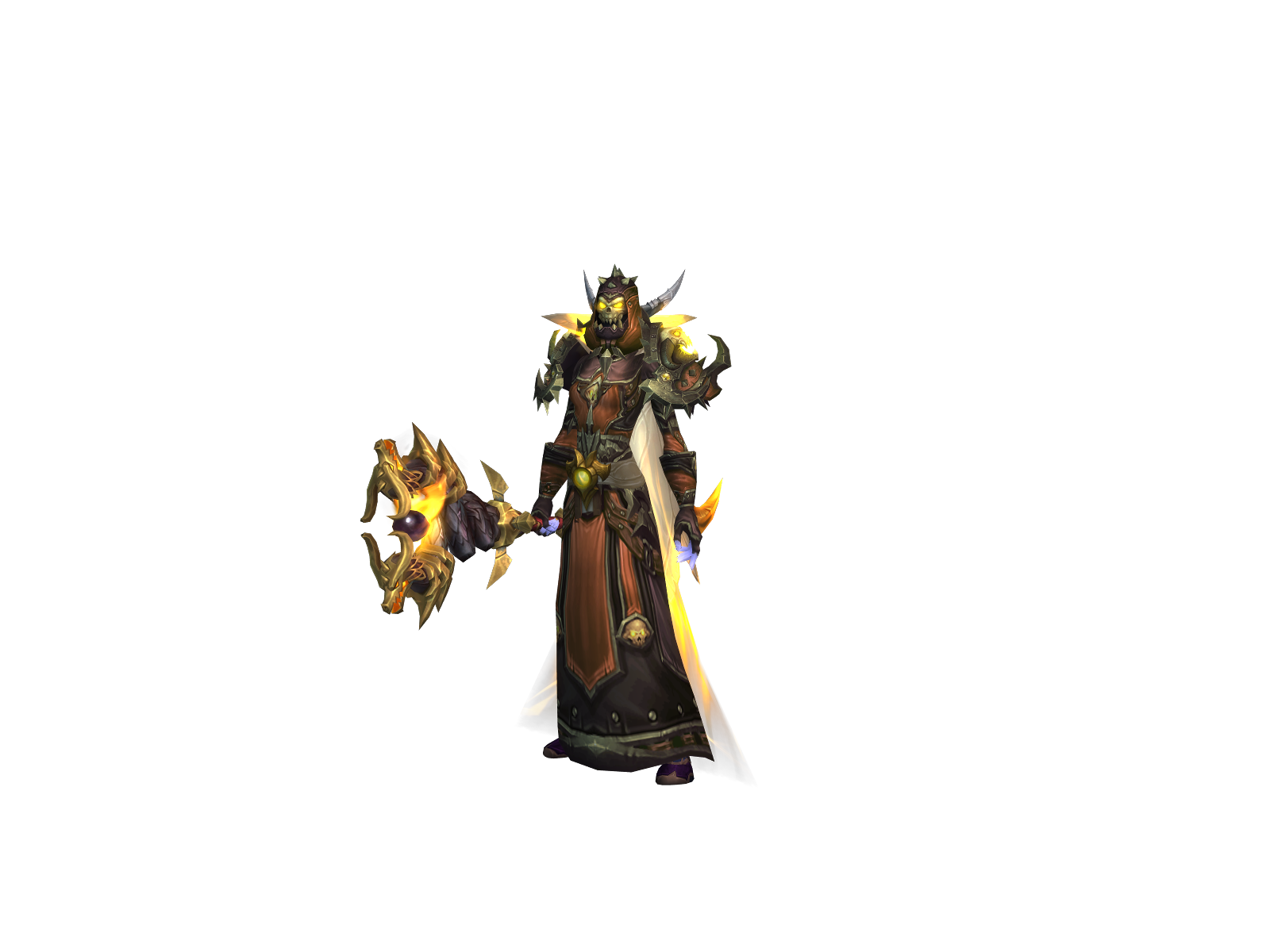 Bigfear 3D character render