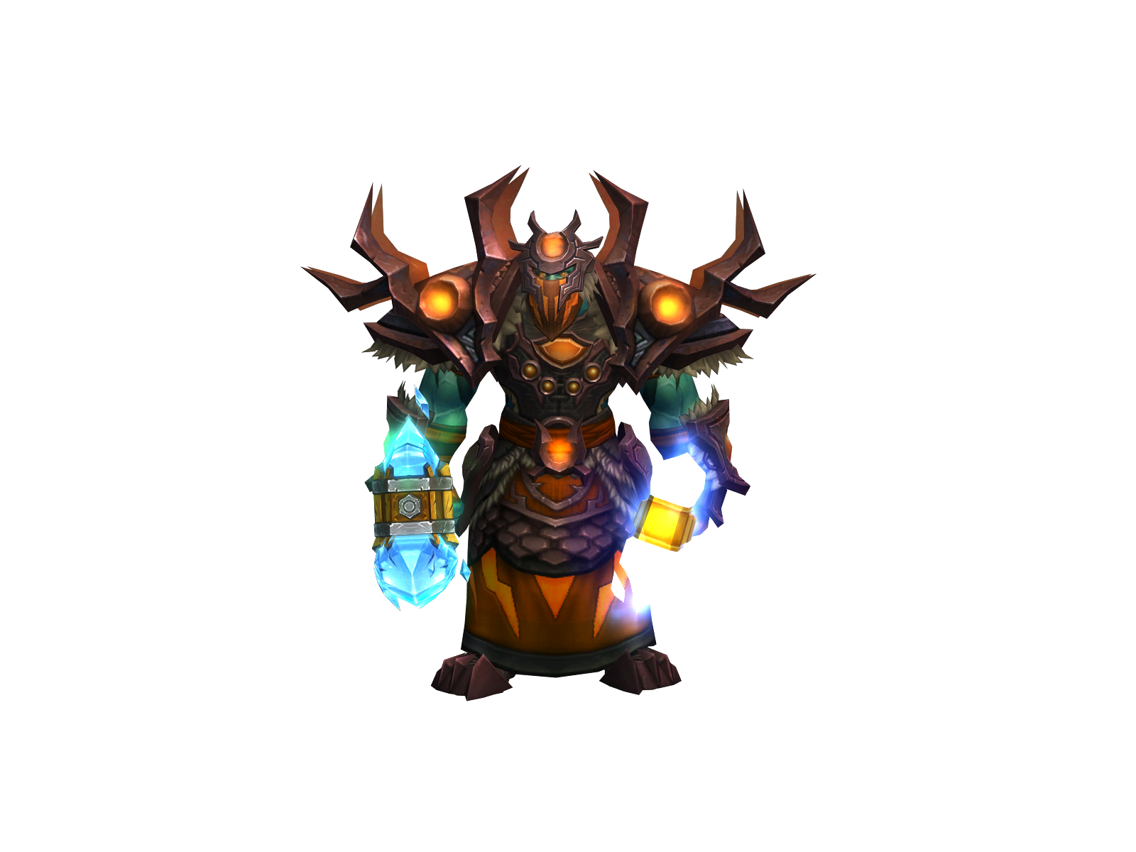 Shockeroni 3D character render