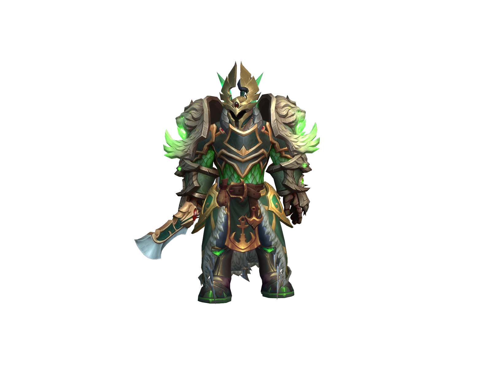 Runess 3D character render