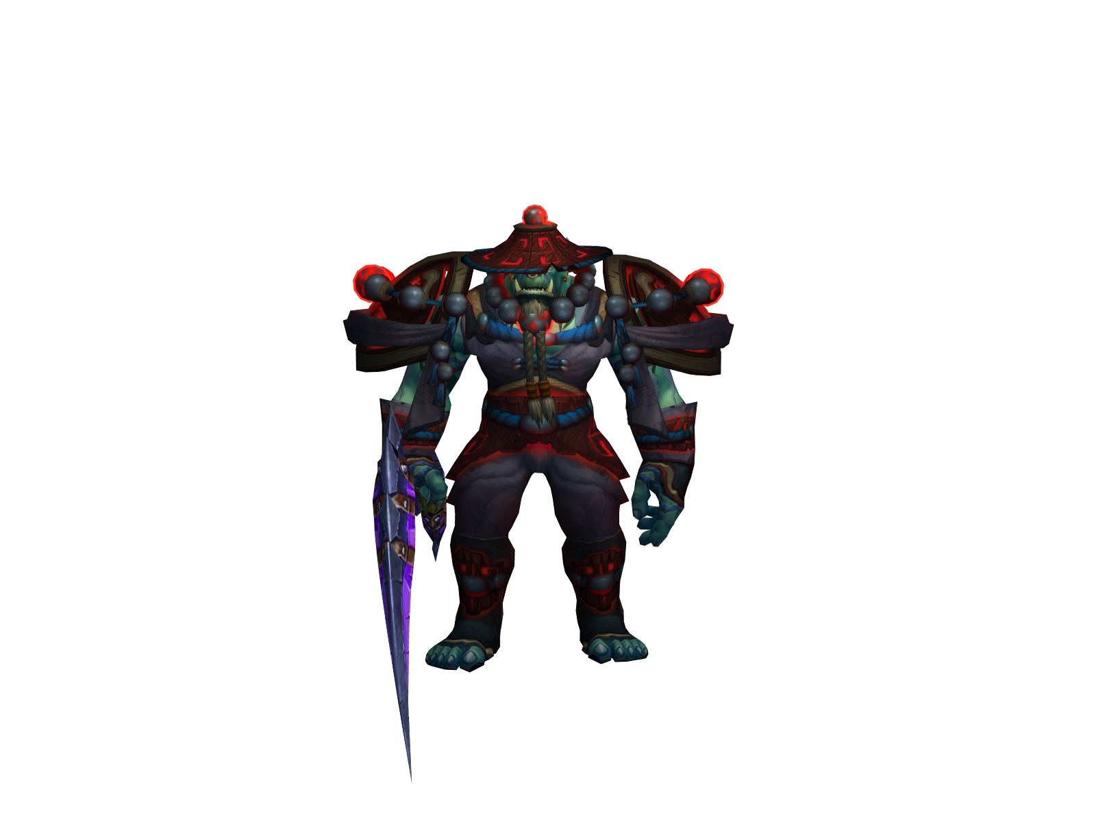 Tekkenu 3D character render