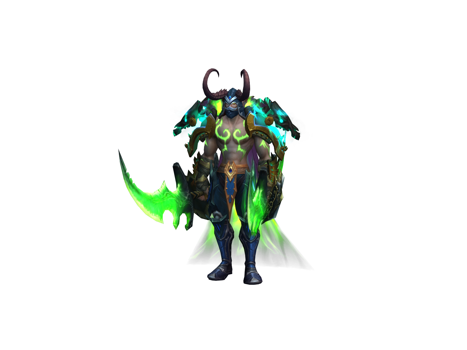 Blacketh 3D character render
