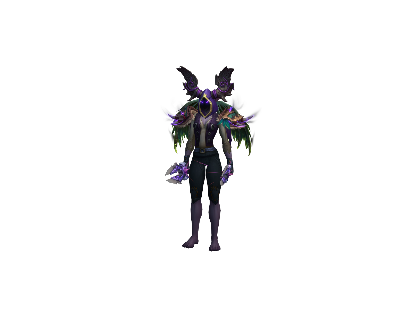 Sekhmets 3D character render