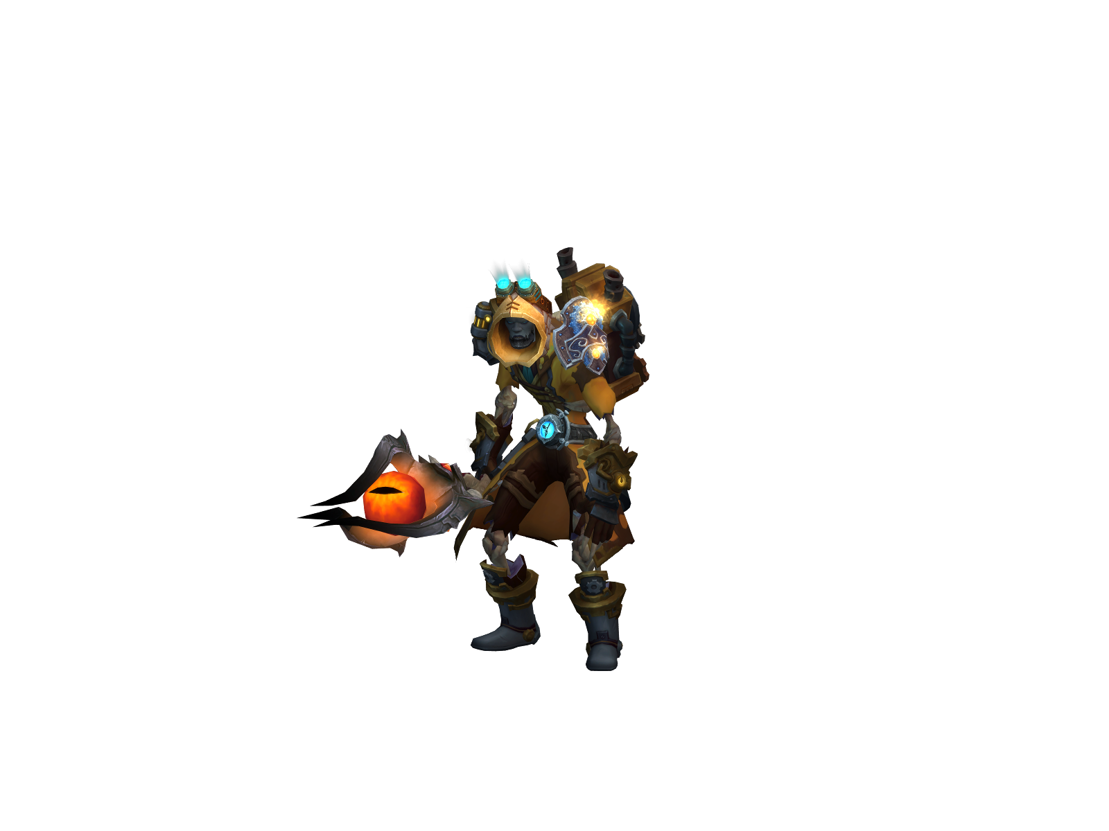 Wizmo 3D character render