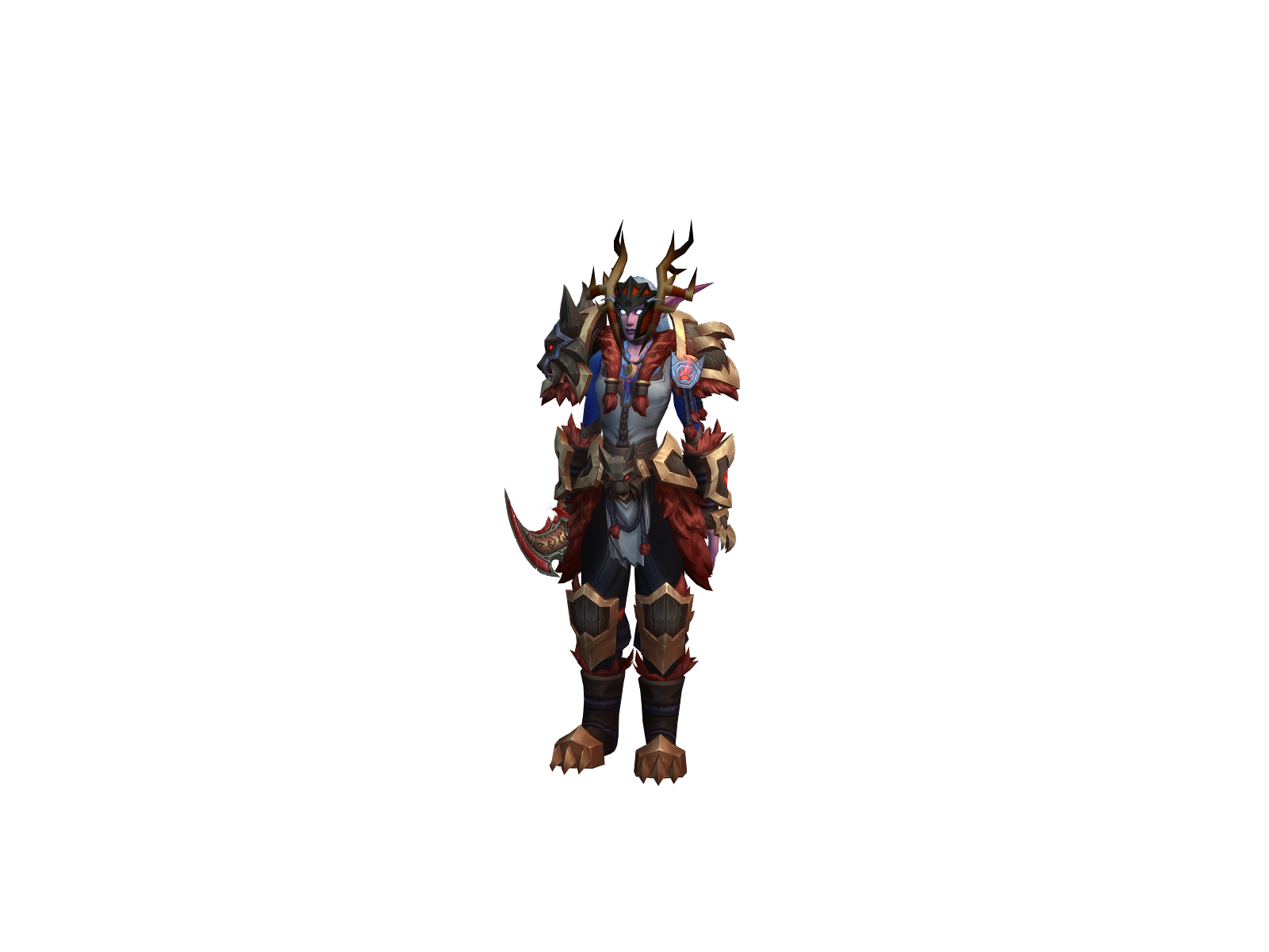 Halfitalian 3D character render
