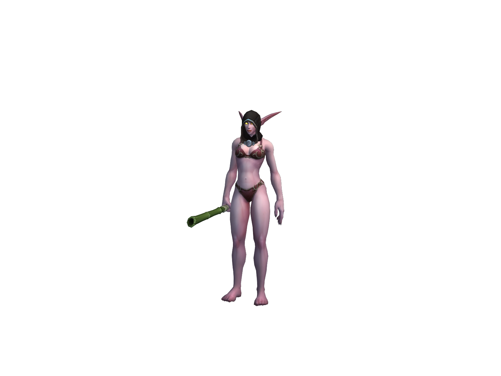 Battlecate 3D character render
