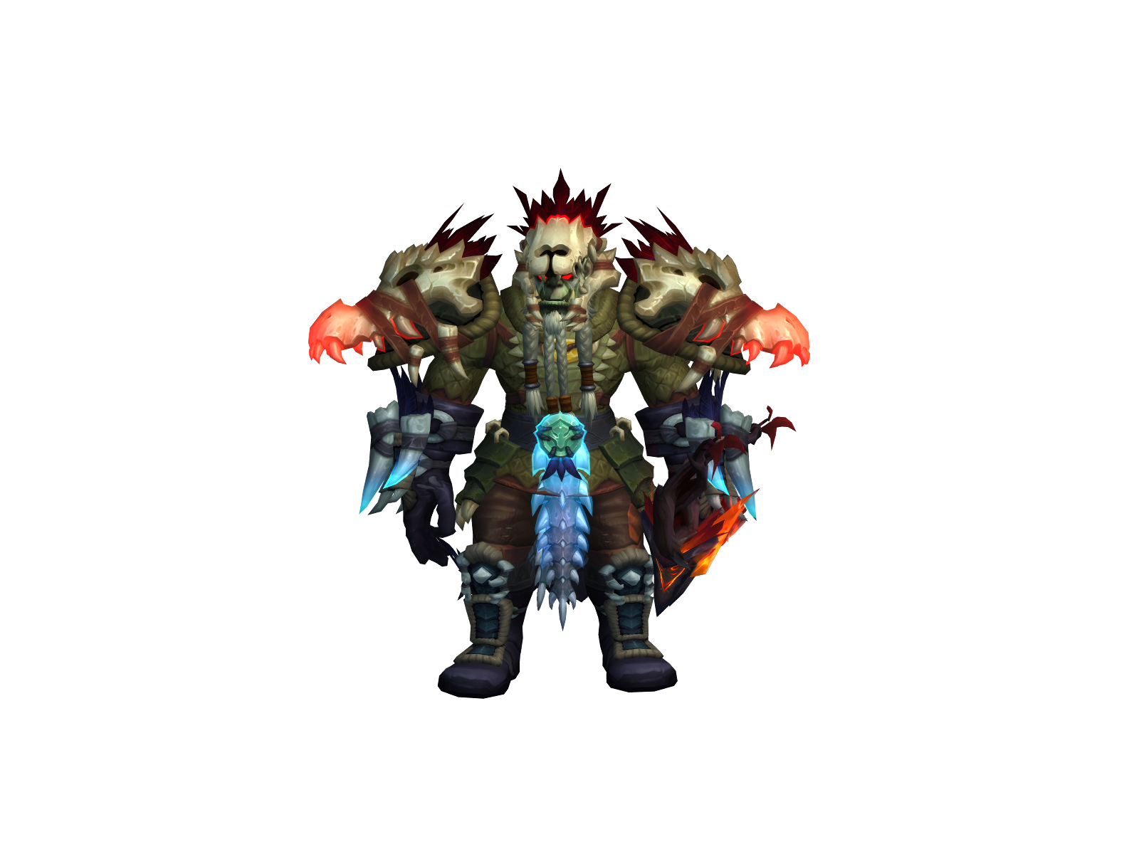 Headshauts 3D character render