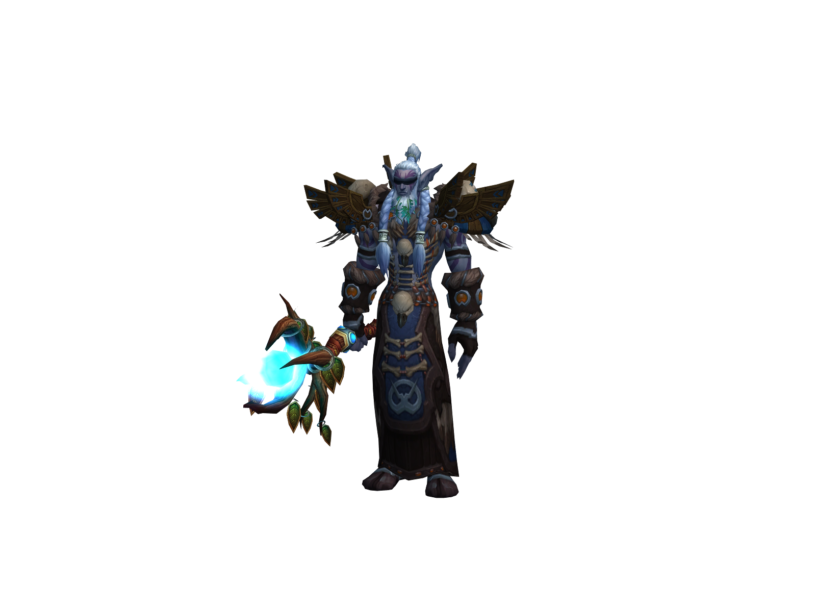 Bushytree 3D character render