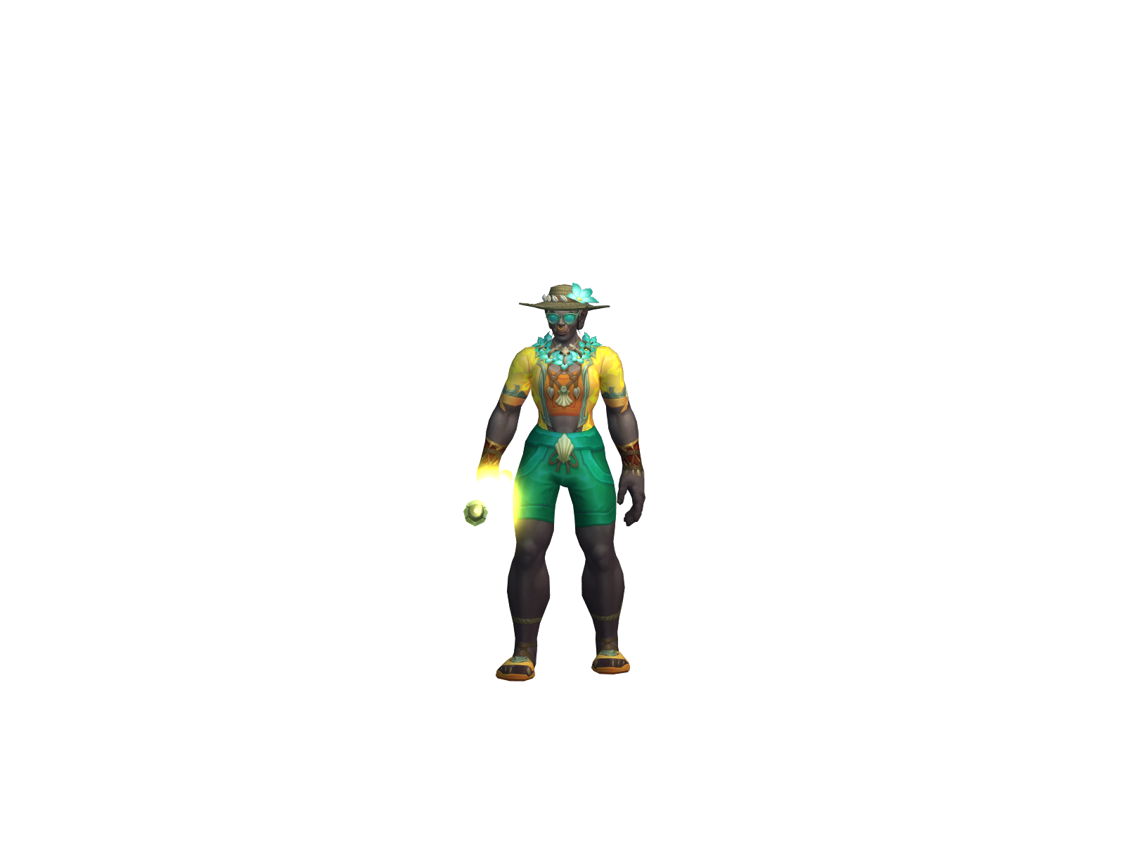 Zanâr 3D character render