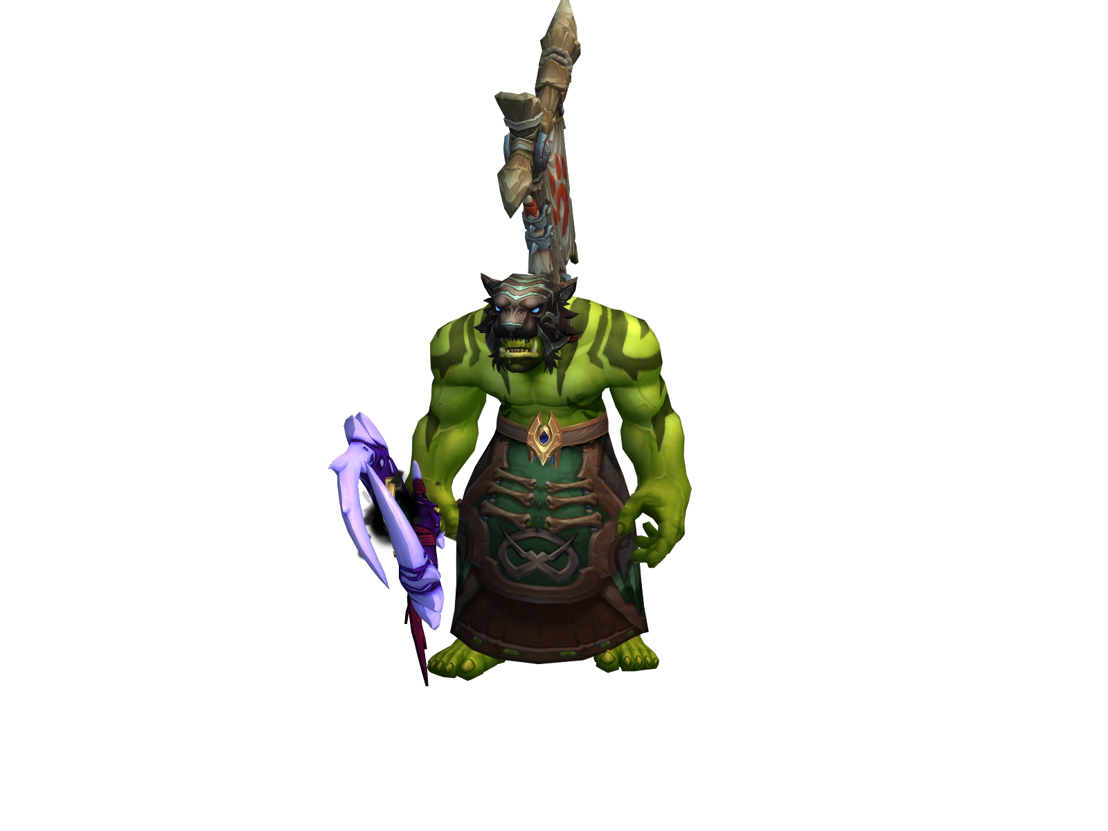Ookk 3D character render