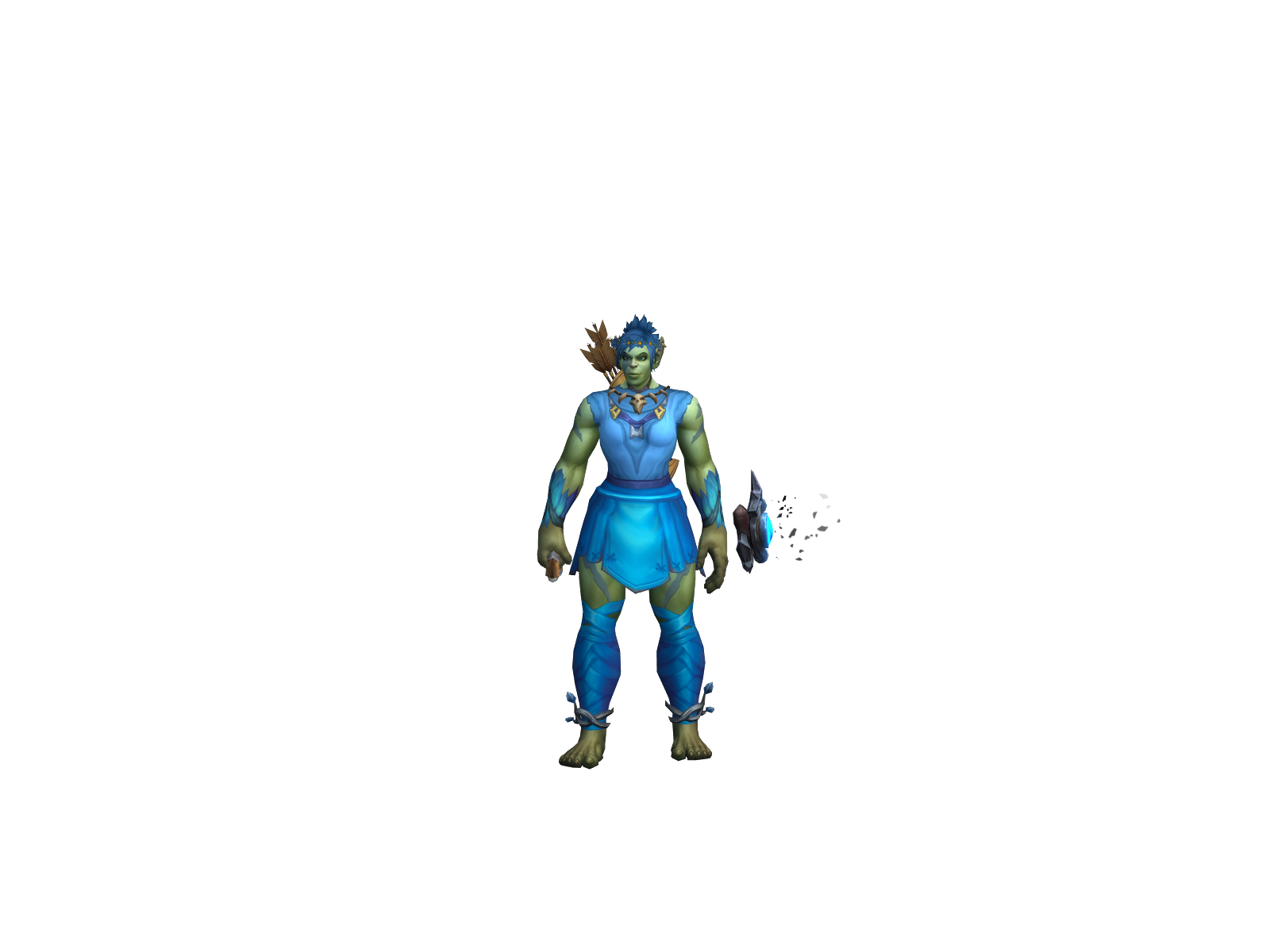 Zendueo 3D character render