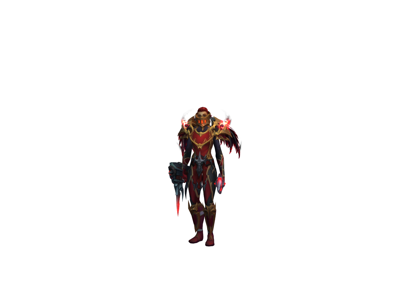 Nkrog 3D character render