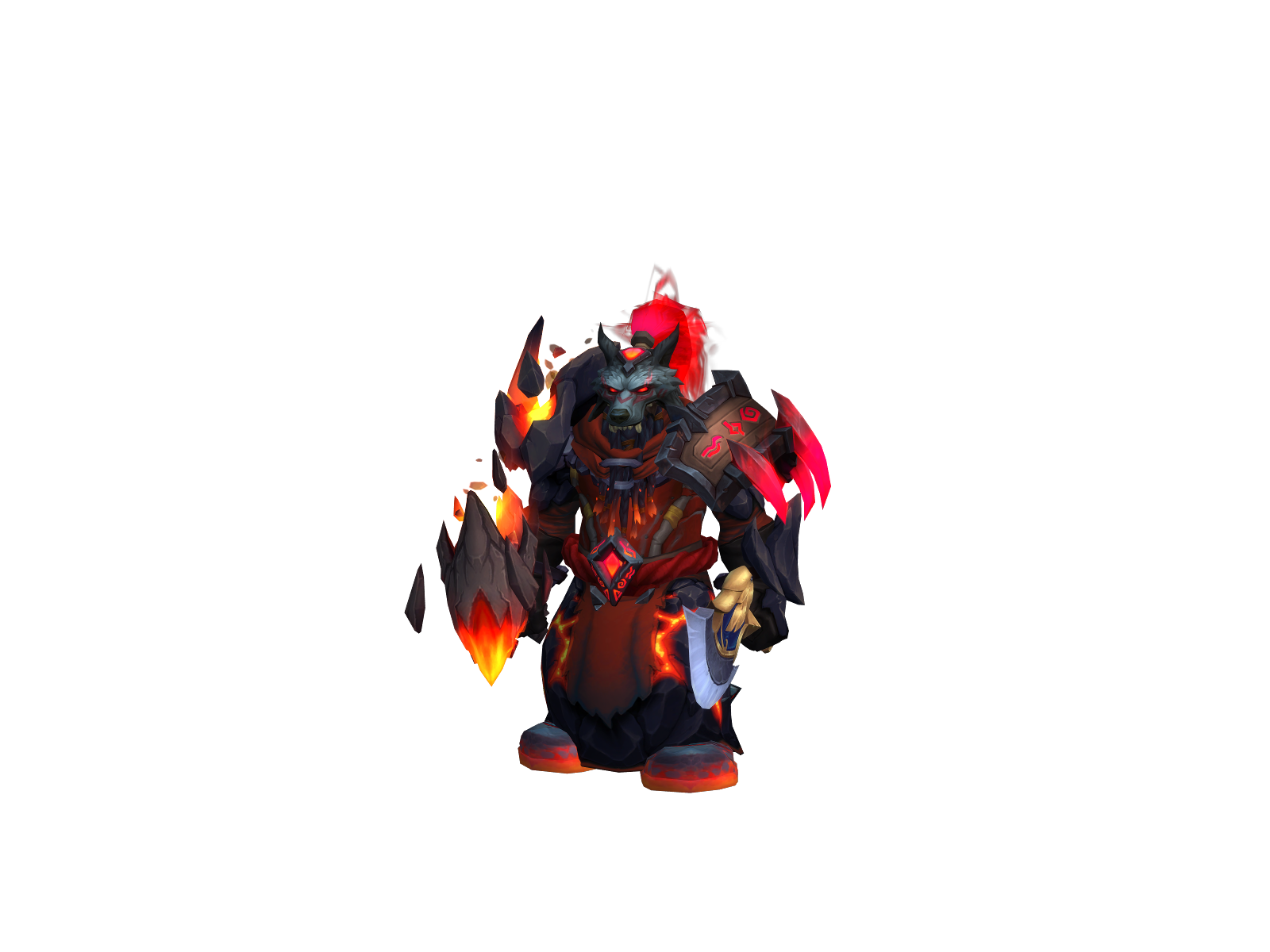 Shamiownage 3D character render