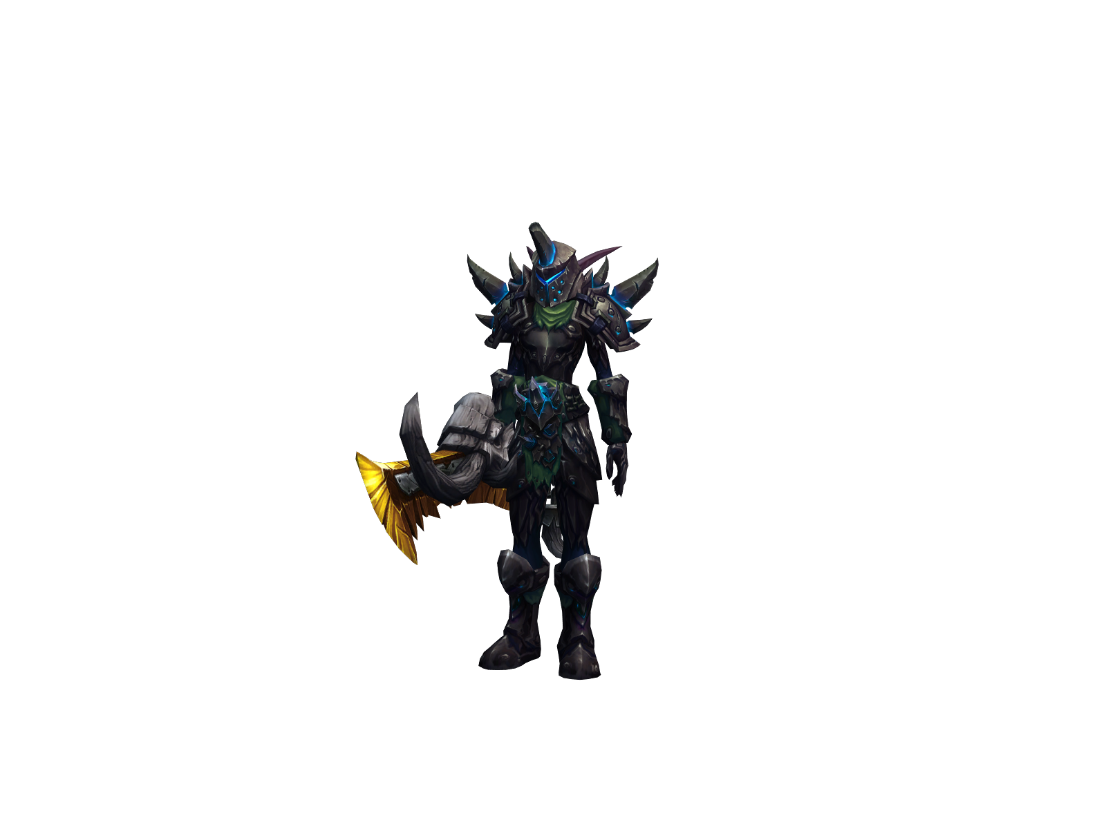 Chchchch 3D character render