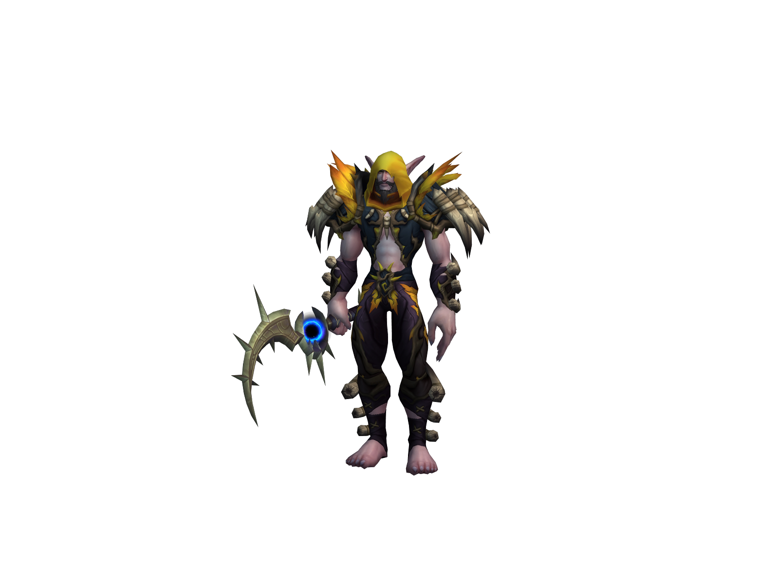 Adamdru 3D character render
