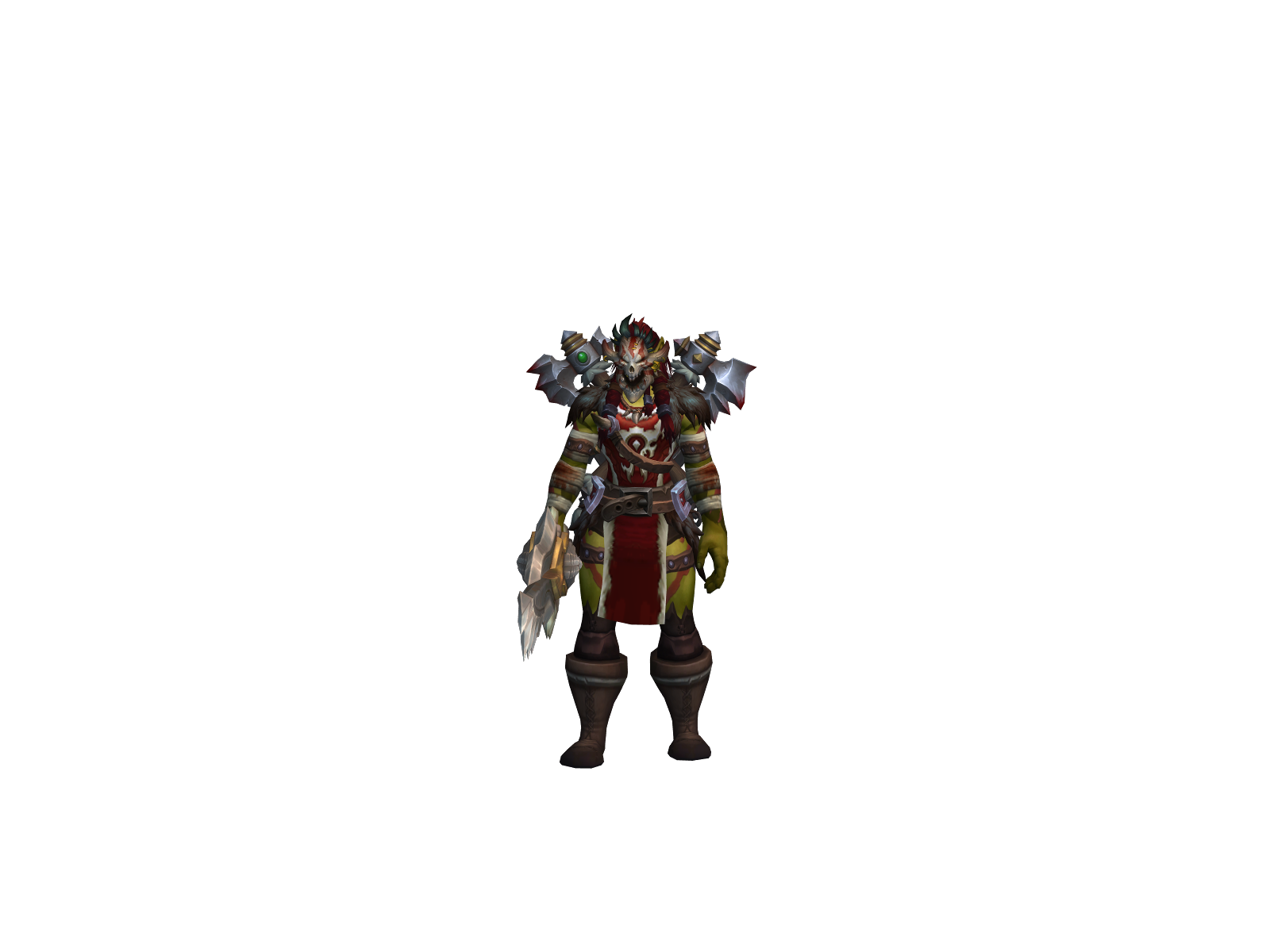 Ogzug 3D character render