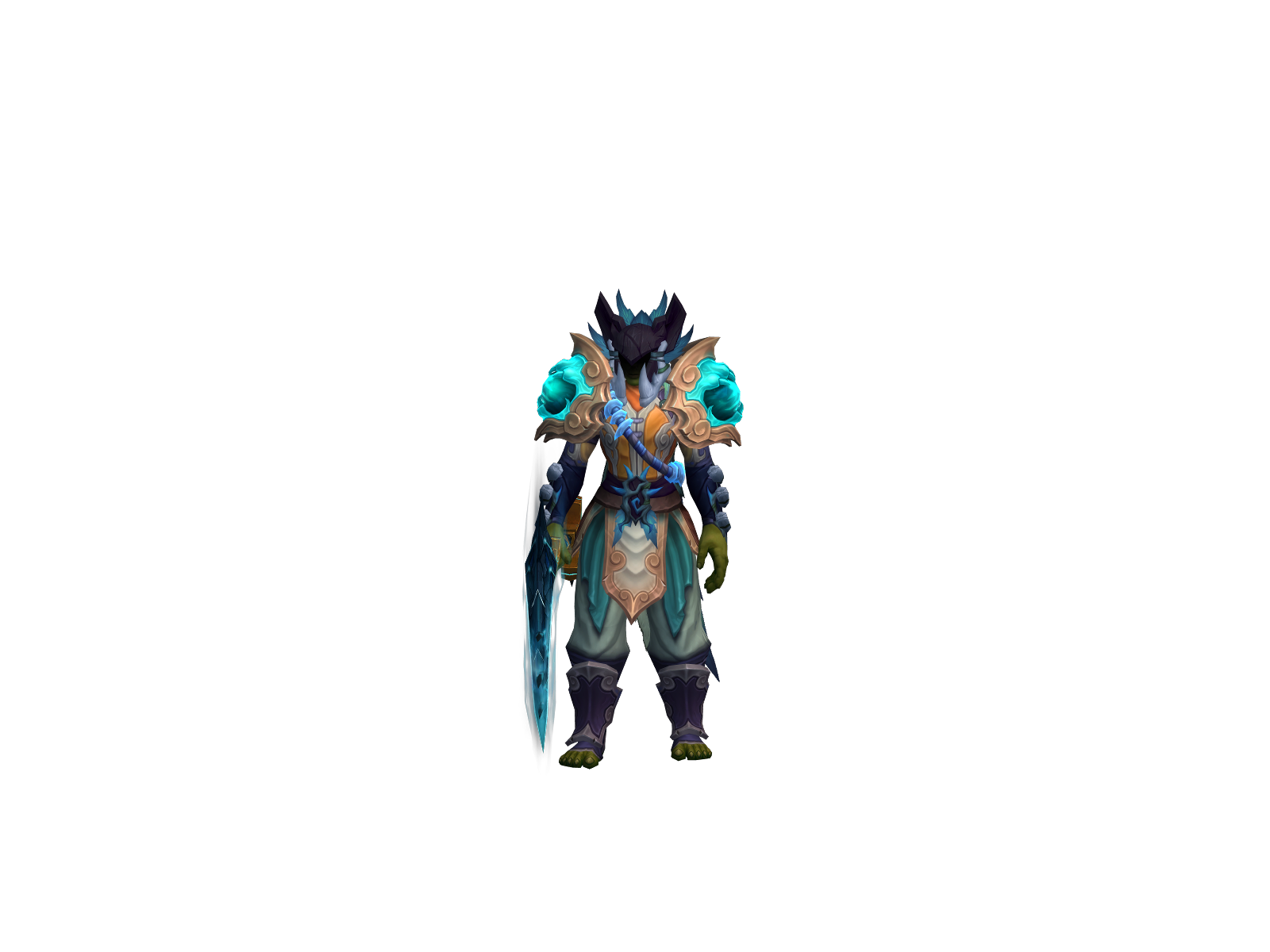 Spoolingmonk 3D character render
