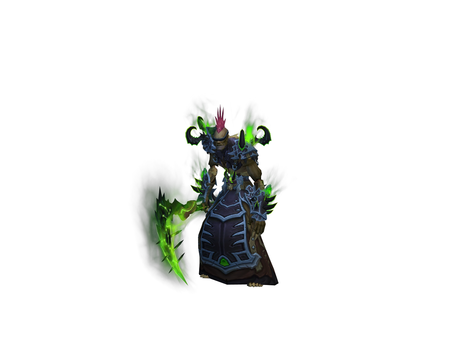 Tootblan 3D character render