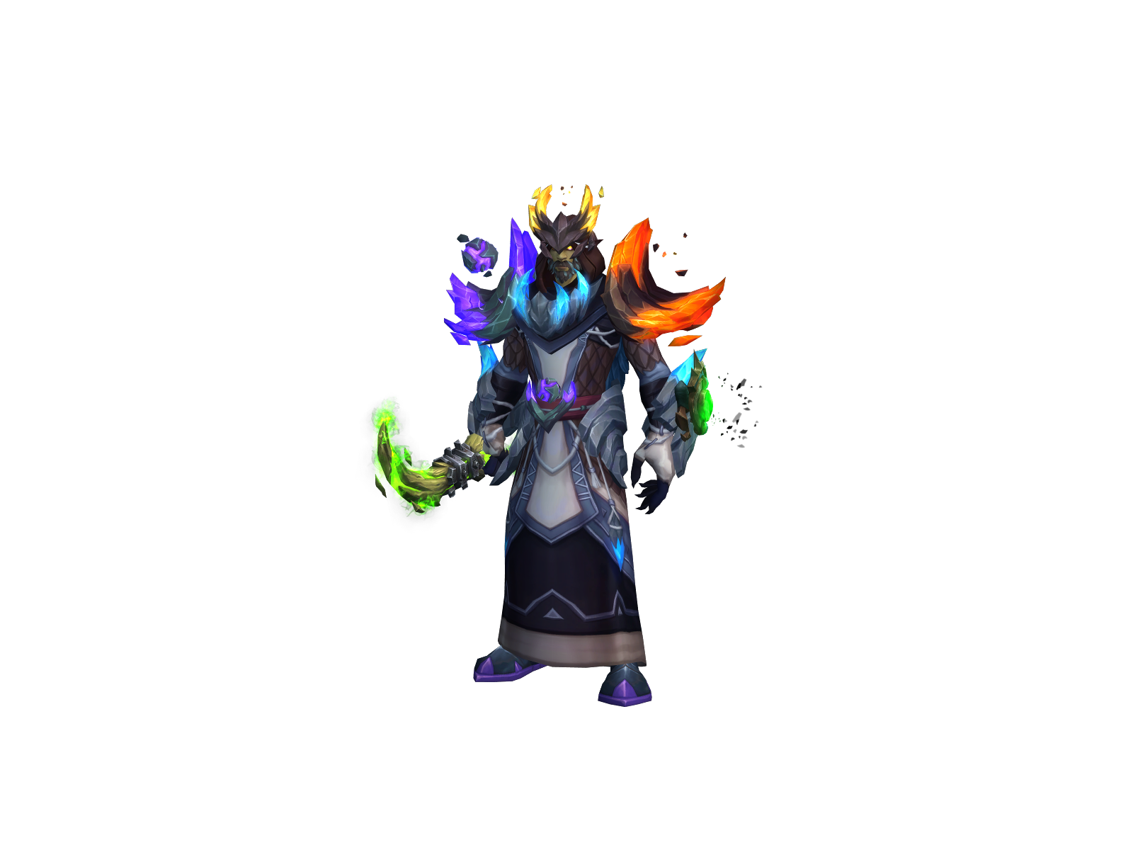 Setarcoz 3D character render
