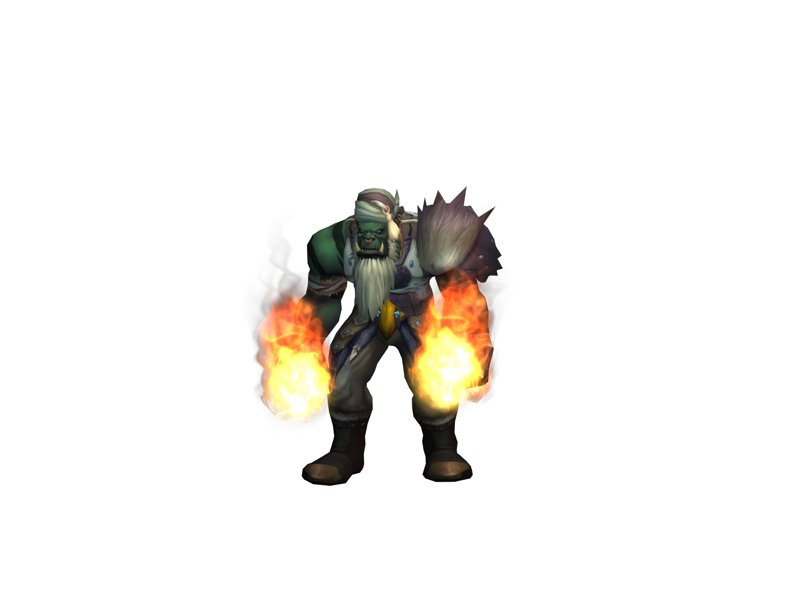 Binlaggin 3D character render