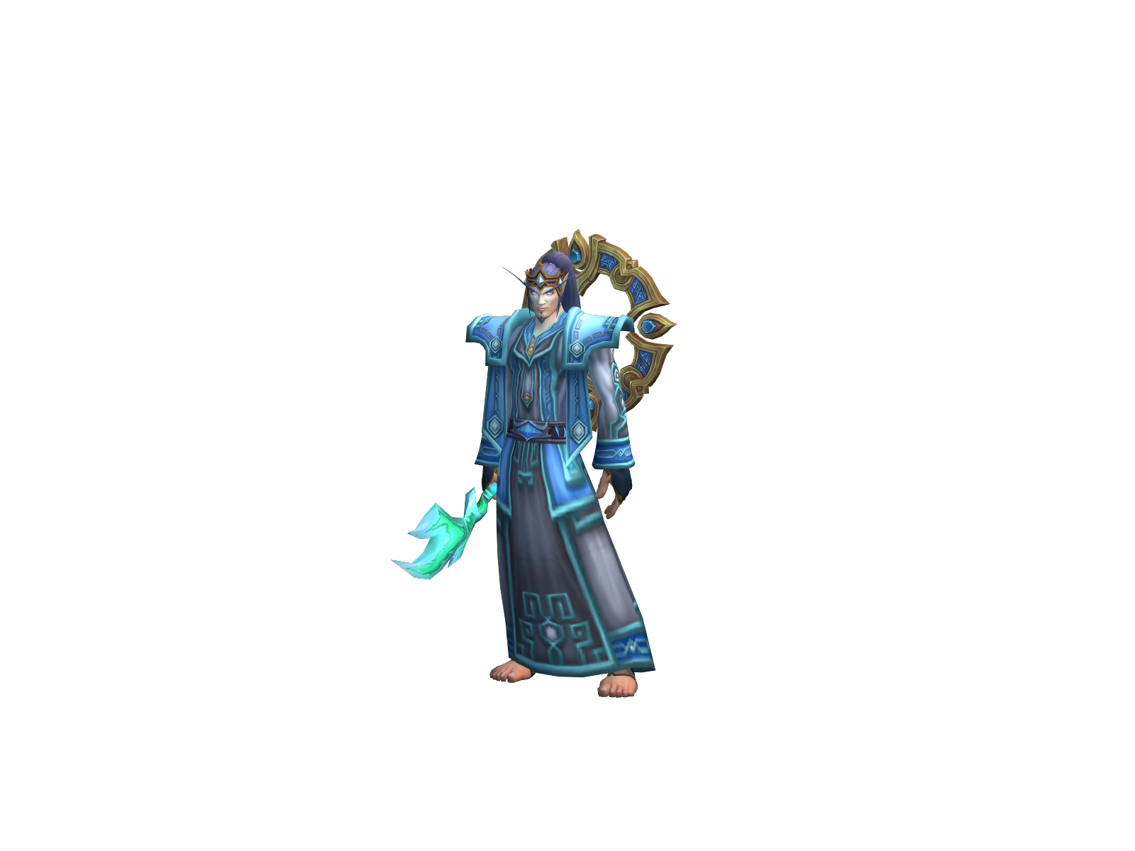 Chuster 3D character render