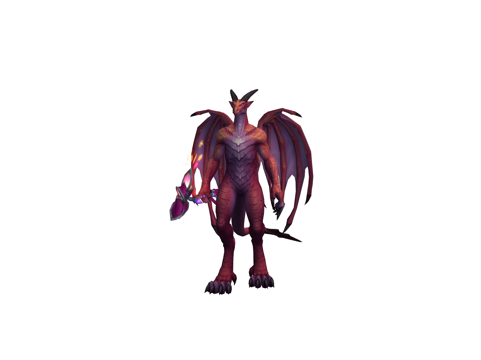 Kaldrogon 3D character render
