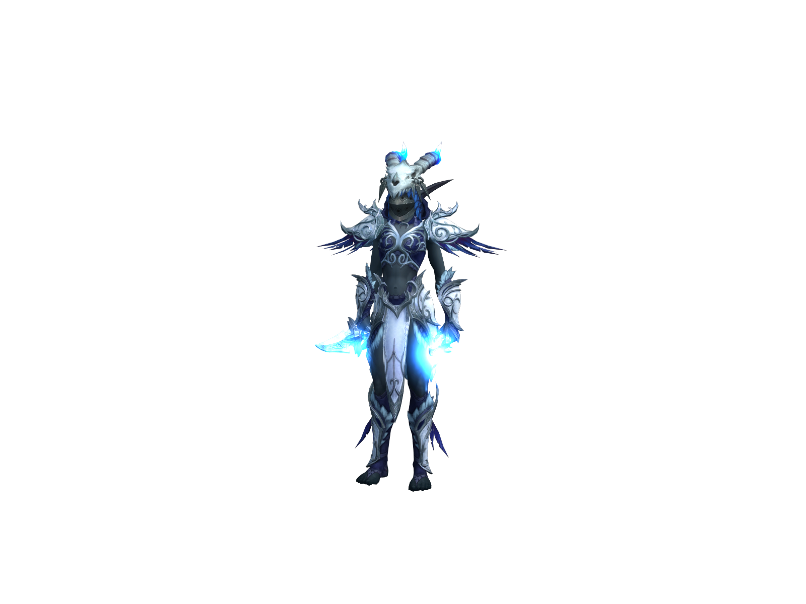 Erosion 3D character render