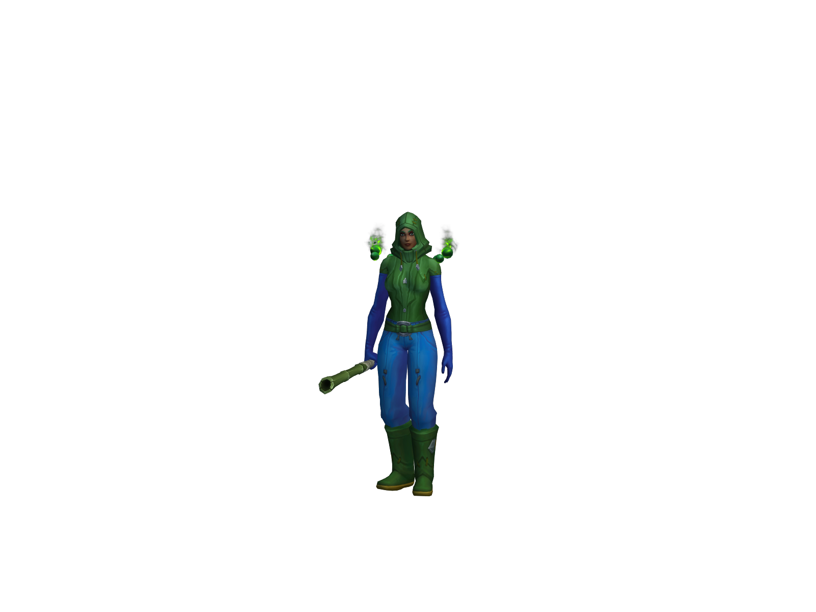 Ccdc 3D character render