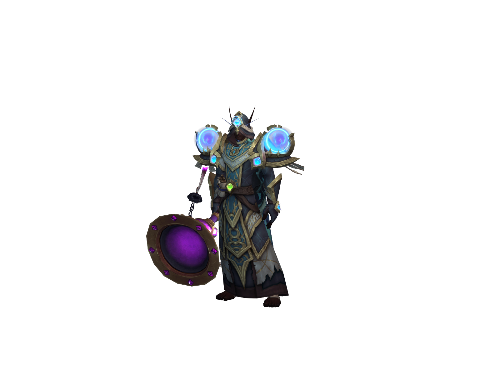 Borlandor 3D character render