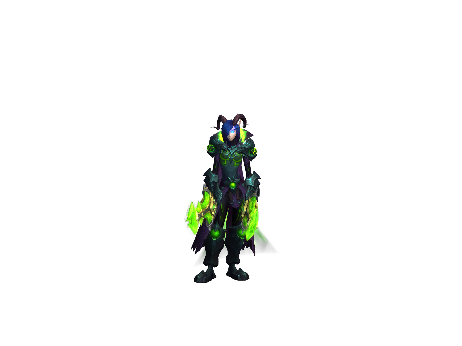 Blynthii 3D character render