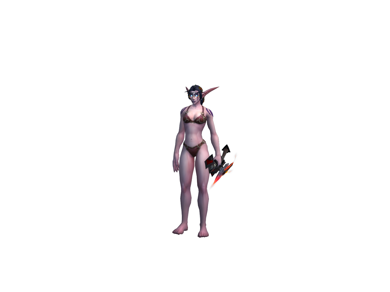 Decohunters 3D character render