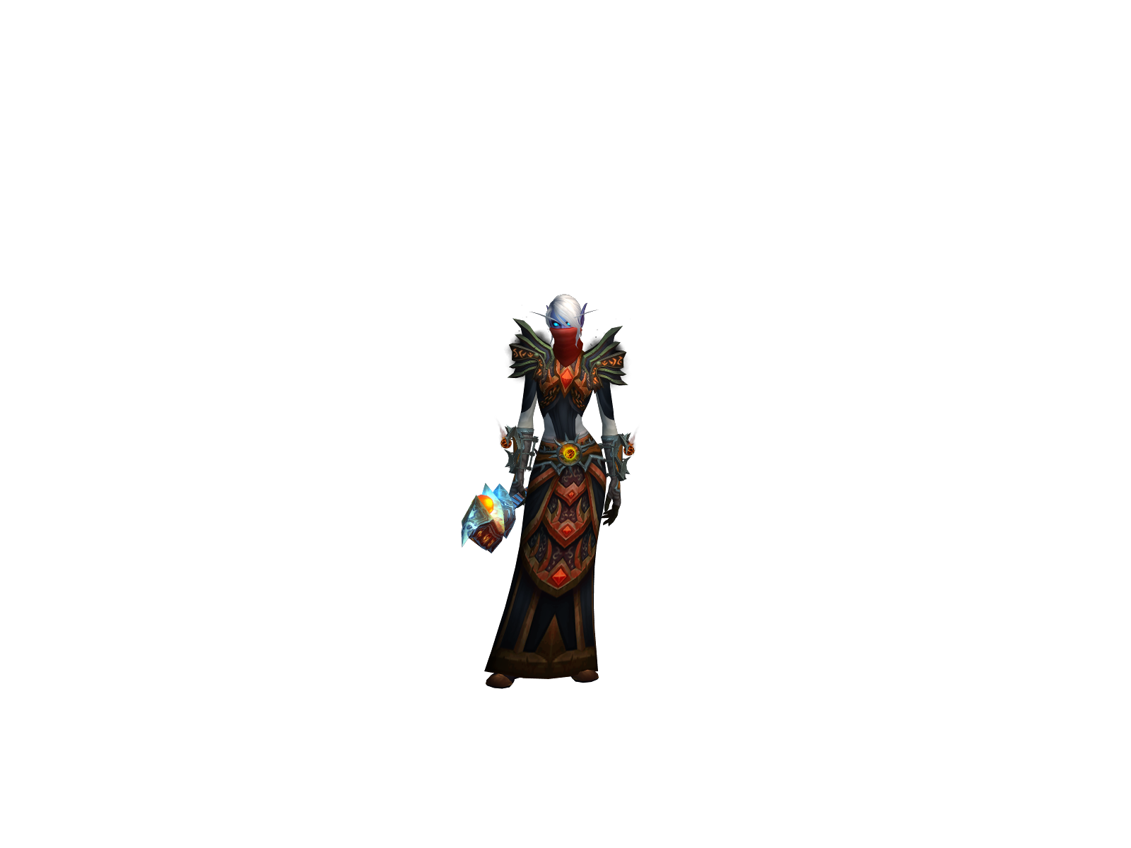 Tetresh 3D character render