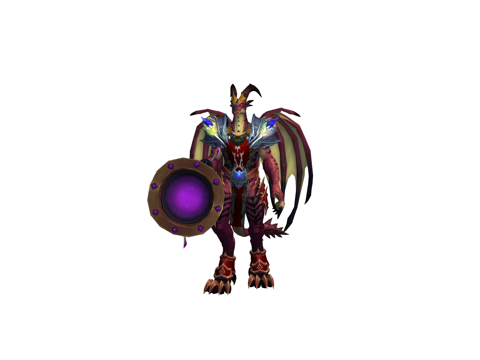 Mehniascales 3D character render