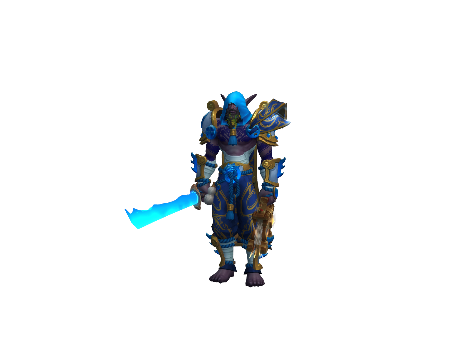 Srblast 3D character render