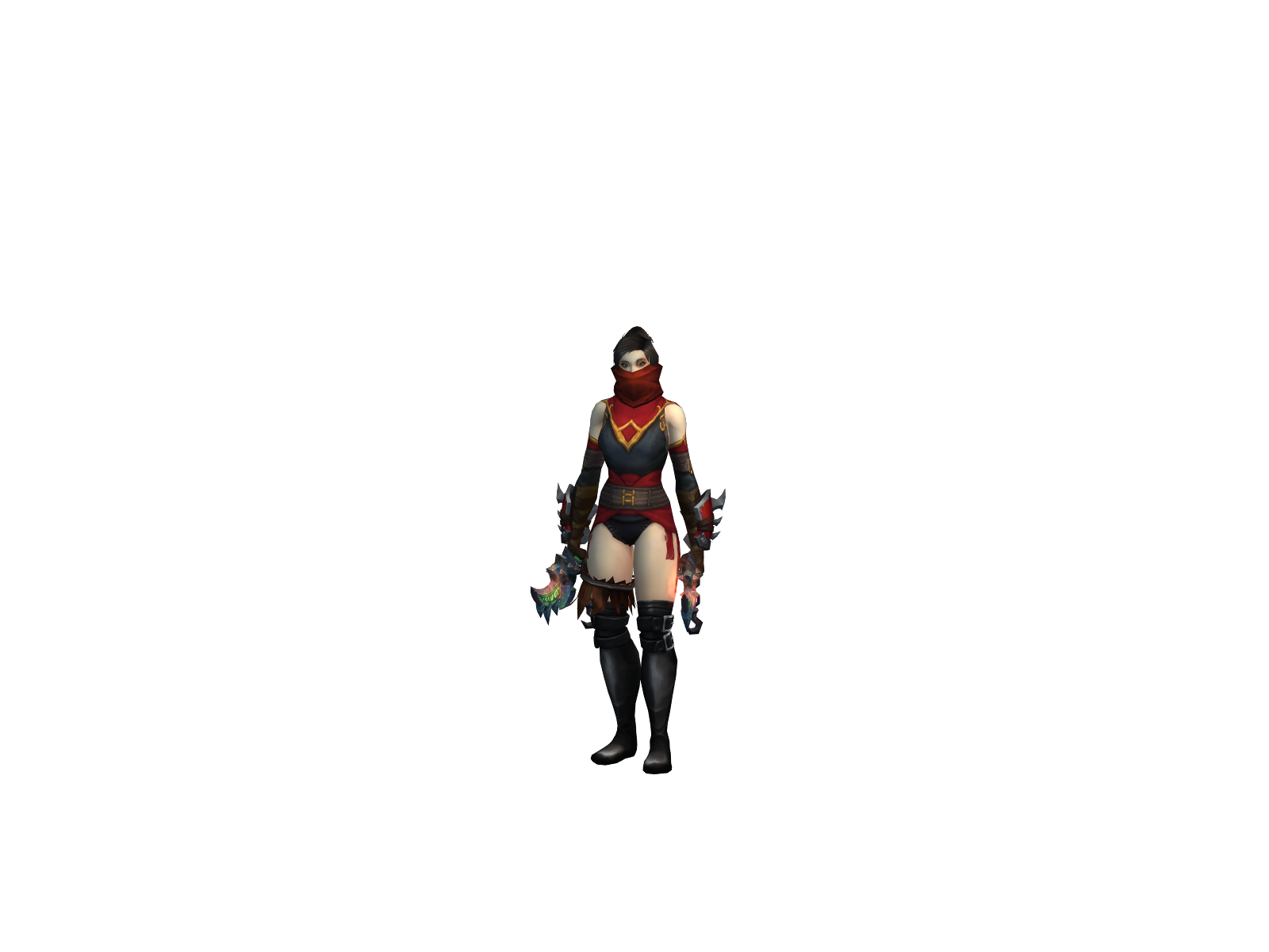 Tenbabys 3D character render