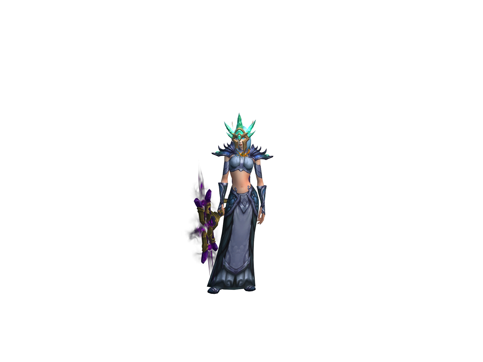 Velystrale 3D character render
