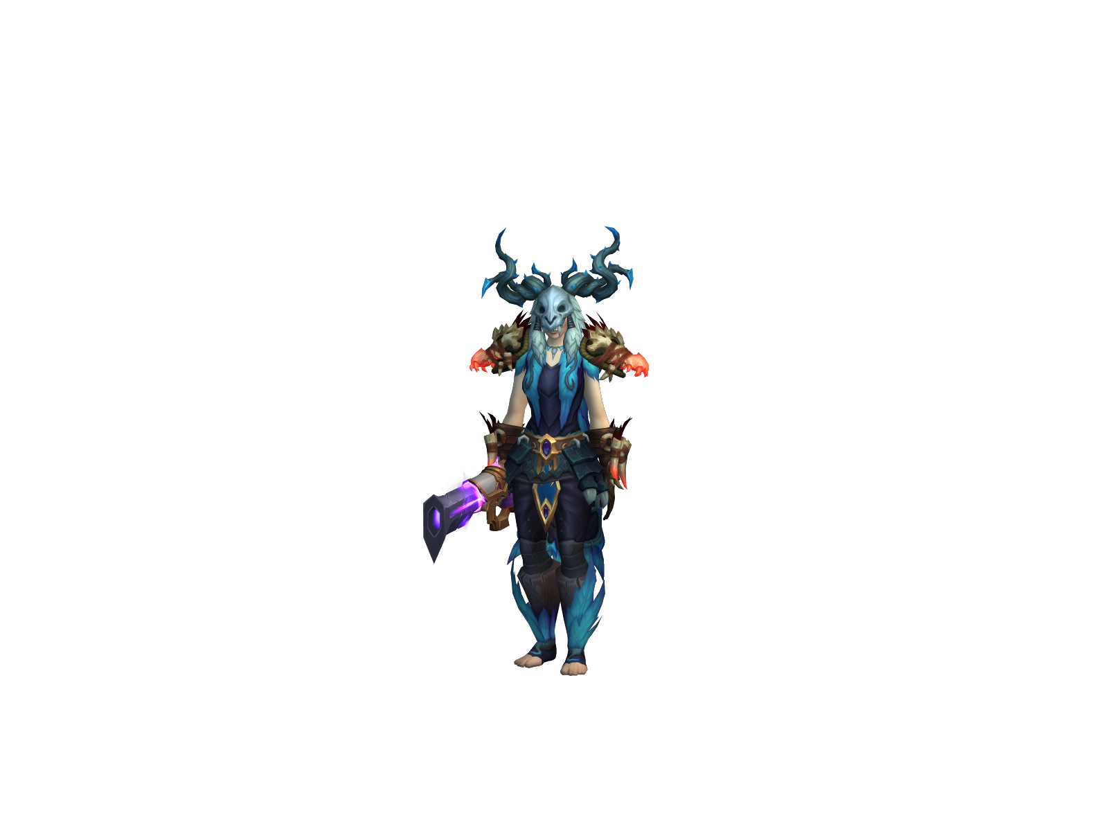 Haharotu 3D character render