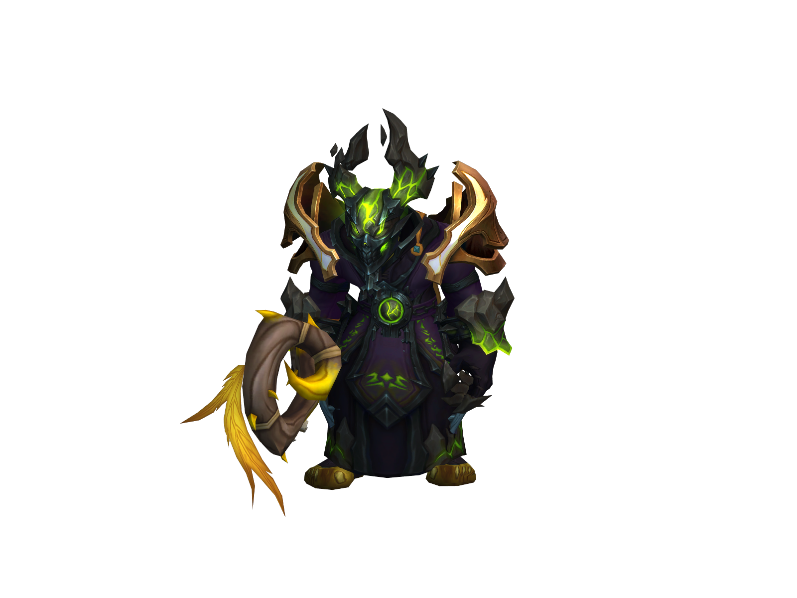 Abimelock 3D character render