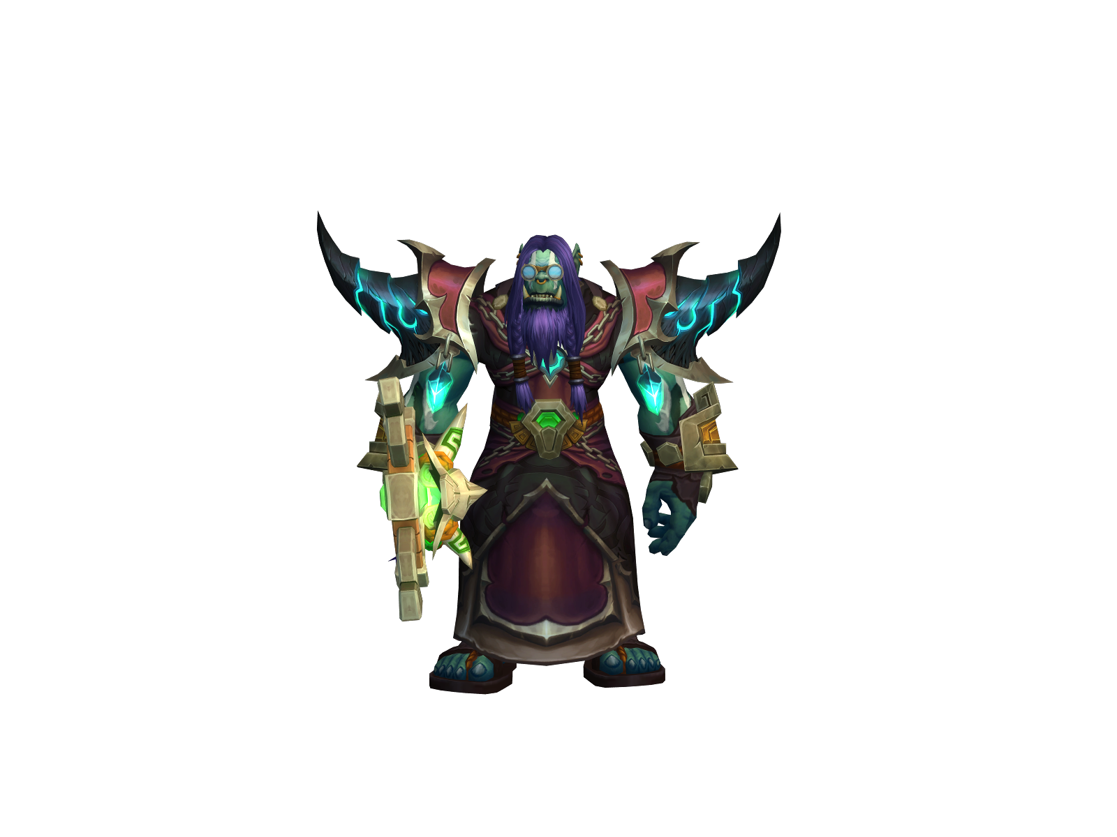 Zëdsbread 3D character render