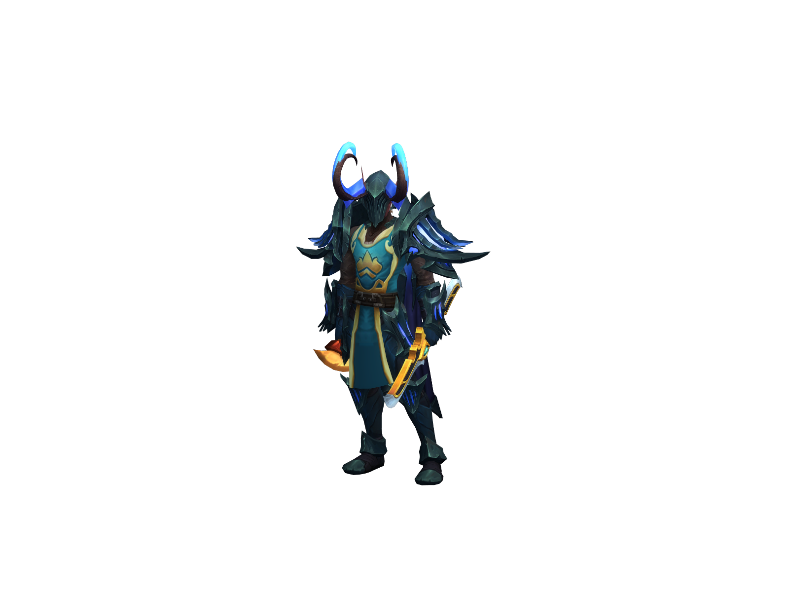 Daedrakul 3D character render
