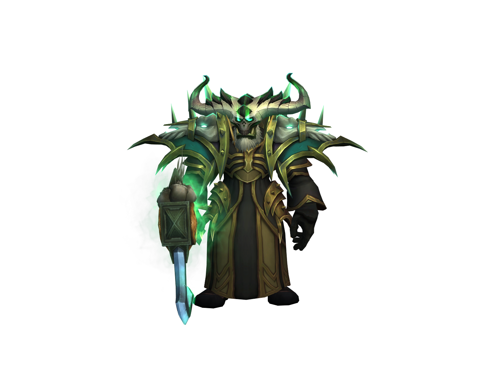 Vromash 3D character render