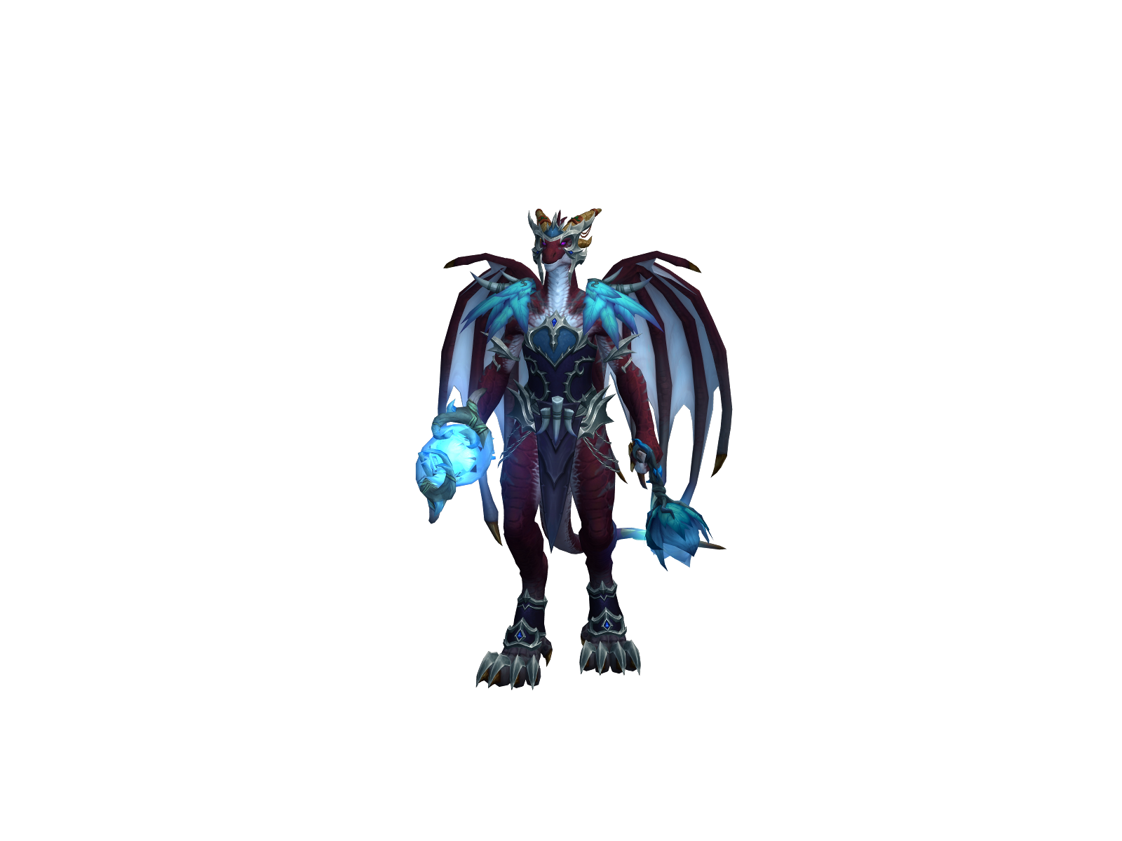 Hyllivise 3D character render