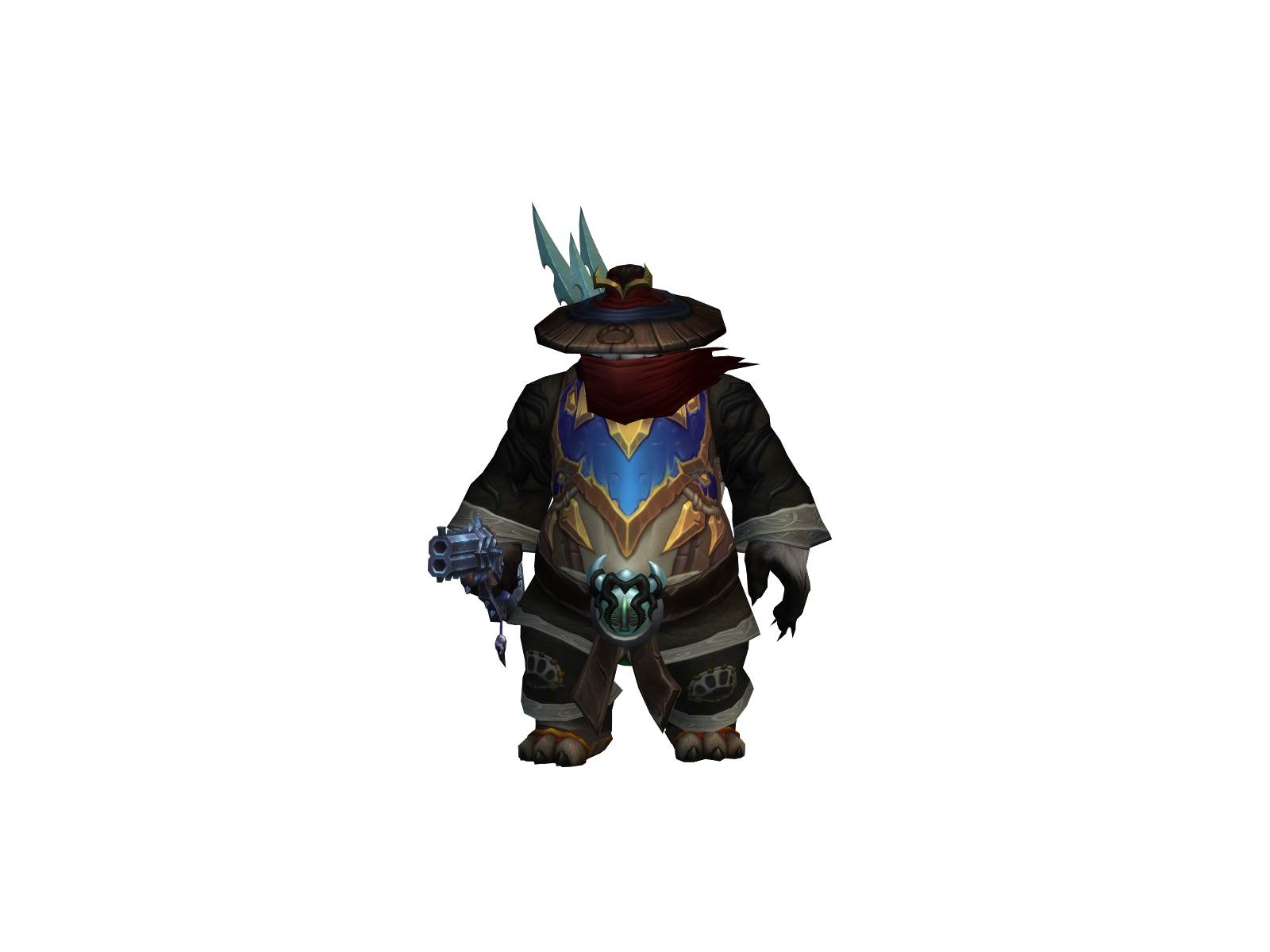 Túkí 3D character render