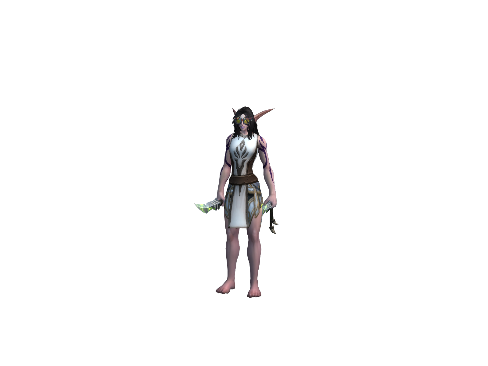 Foiy 3D character render