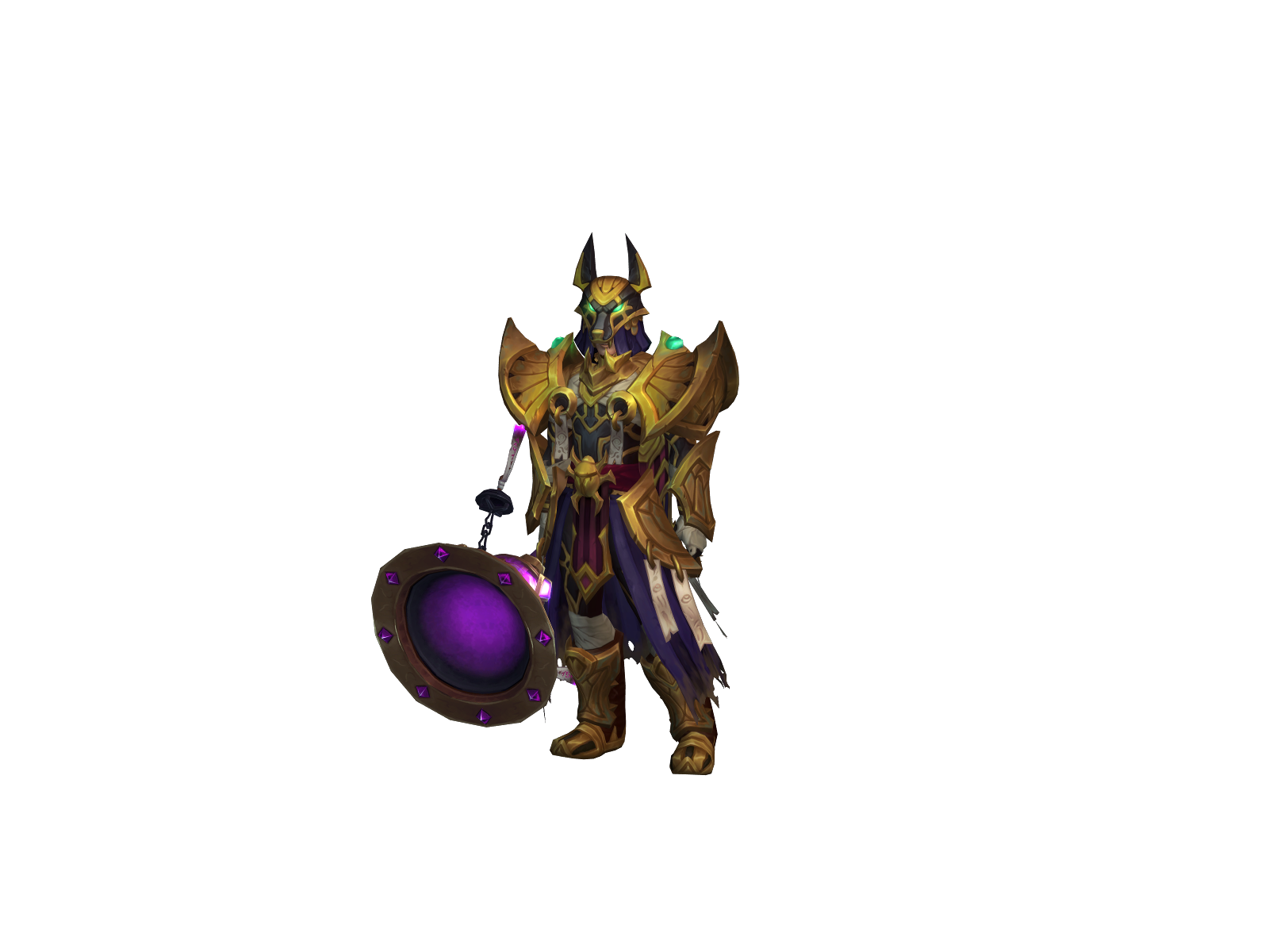 Adon 3D character render