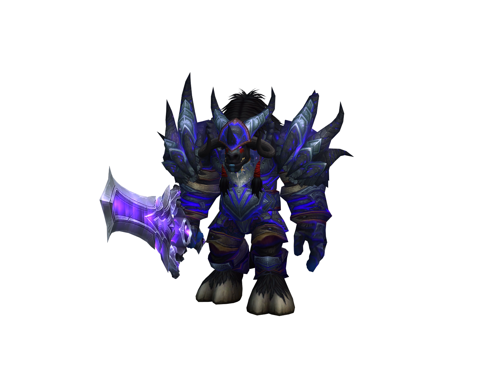 Urielv 3D character render